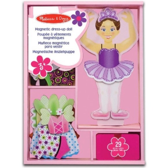 Melissa and Doug Other - NWT Melissa & Doug Nina Ballrina Magnetic Dress up
